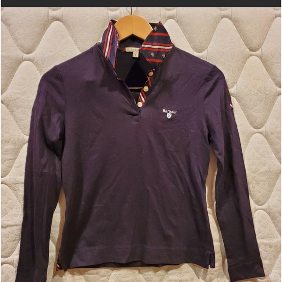 🏷️ SOLD 🏷️ Barbour polo shirt - Picture 1 of 4
